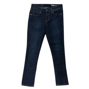 Gap 1969 Always Skinny Jeans Blue Dark Wash Denim Womens Size 26